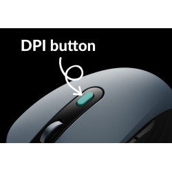 Keychron BM25 Wireless Mouse – 1K Polling Rate Space Gray | Armenius Store