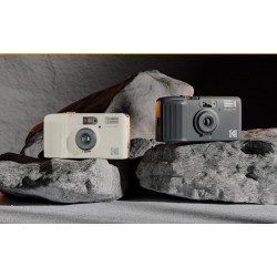 Kodak Snapic A1 35mm Film Camera White motorized — Buy in Cyprus with Fast Delivery