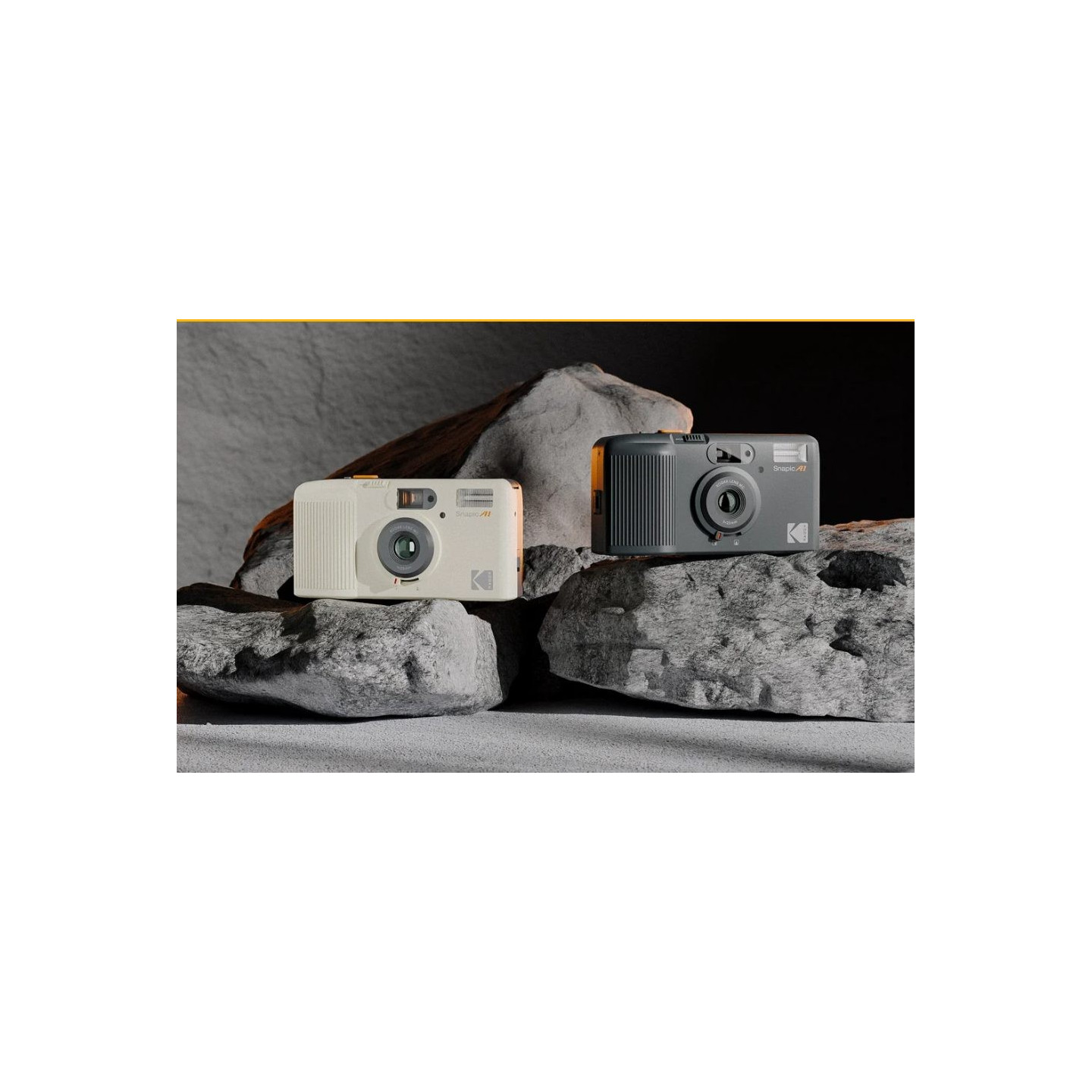 Kodak Snapic A1 35mm Film Camera Grey motorized — Buy in Cyprus with Fast Delivery