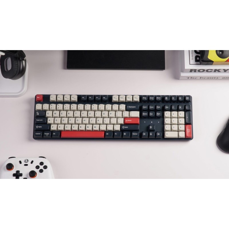 Keychron J5 KJ5-H1Z QMK Wireless Mech Keyboard Red Switch Hot-Swap RGB 100% US (Boxed) — Buy in Cyprus with Fast Delivery