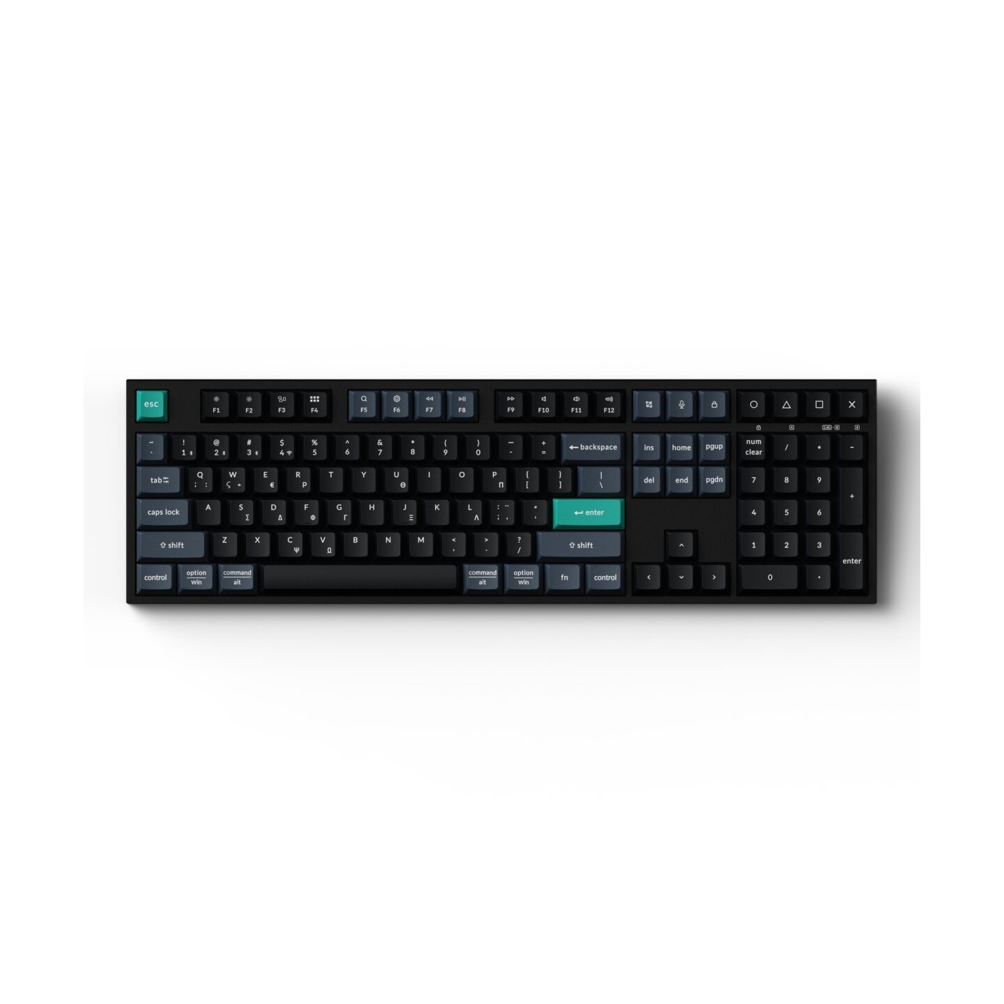 Keychron B36 (B36-K9-GR) 100% GR Layout Wireless Scissor Keyboard Black (Boxed) — Buy in Cyprus with Fast Delivery