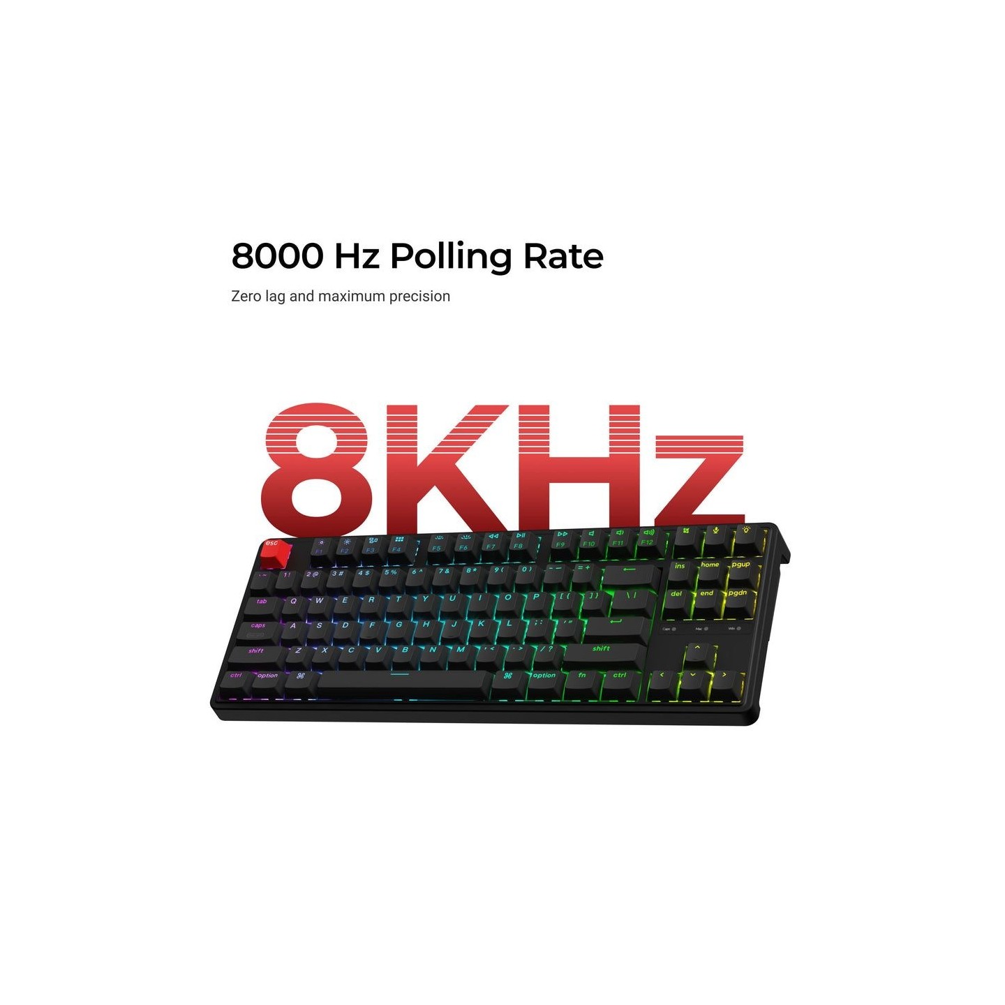 Keychron C3 Pro (C3PX-H3) QMK VIA Super Brown 8K 80% US RGB (Boxed) — Buy in Cyprus with Fast Delivery