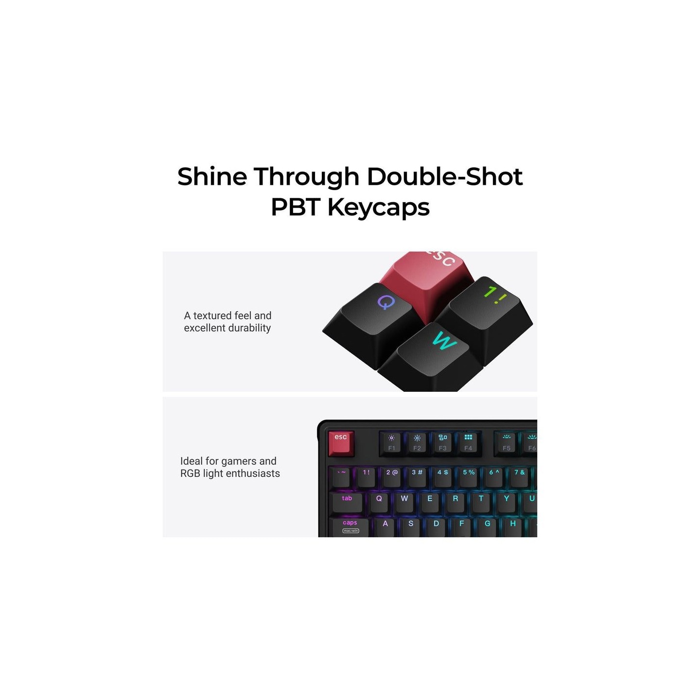 Keychron C3 Pro (C3PX-H3) QMK VIA Super Brown 8K 80% US RGB (Boxed) — Buy in Cyprus with Fast Delivery