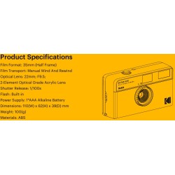 Kodak Ektar H35 HF Film Camera Sand — Buy in Cyprus with Fast Delivery