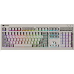 Keychron R6 (R6-M1) QMK Wireless Mechanical Keyboard Red Switch Hot-Swap RGB 100% US Retro (Boxed)