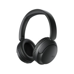 QCY H2S Lite Headphones Black - Type-C & Bluetooth Clear Call ENC iOS Android 60hours 10m 40mm