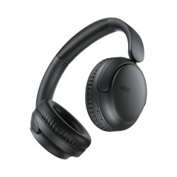 QCY H2S Lite Headphones Black - Type-C & Bluetooth Clear Call ENC iOS Android 60hours 10m 40mm