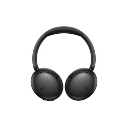 QCY H2S Lite Headphones Black - Type-C & Bluetooth Clear Call ENC iOS Android 60hours 10m 40mm