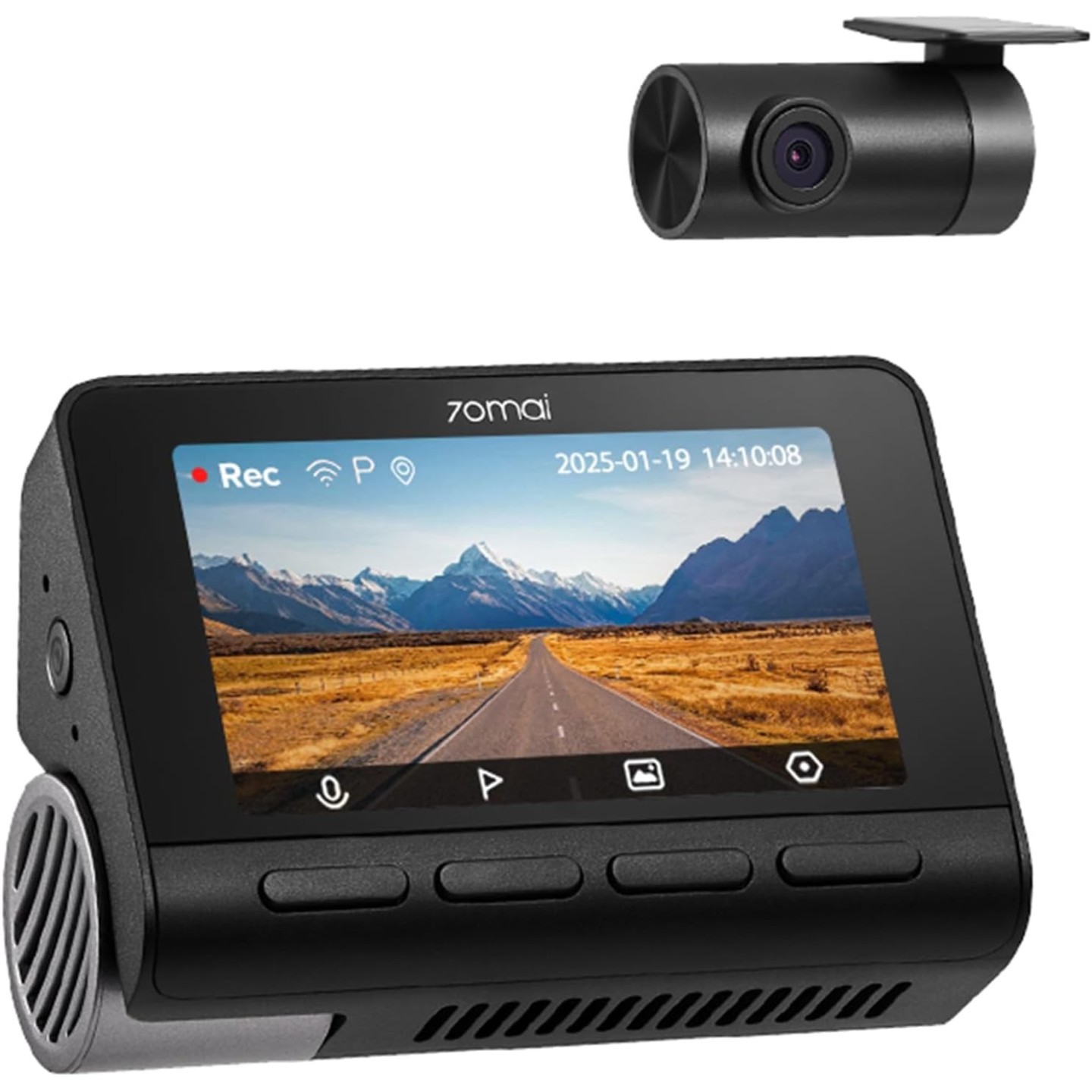 70mai A800SE-1 Front & Rear Dash Cam 4k w. 3inch screen set w. Rearview Cam - 2160p 140FOV — Buy in Cyprus with Fast Delivery