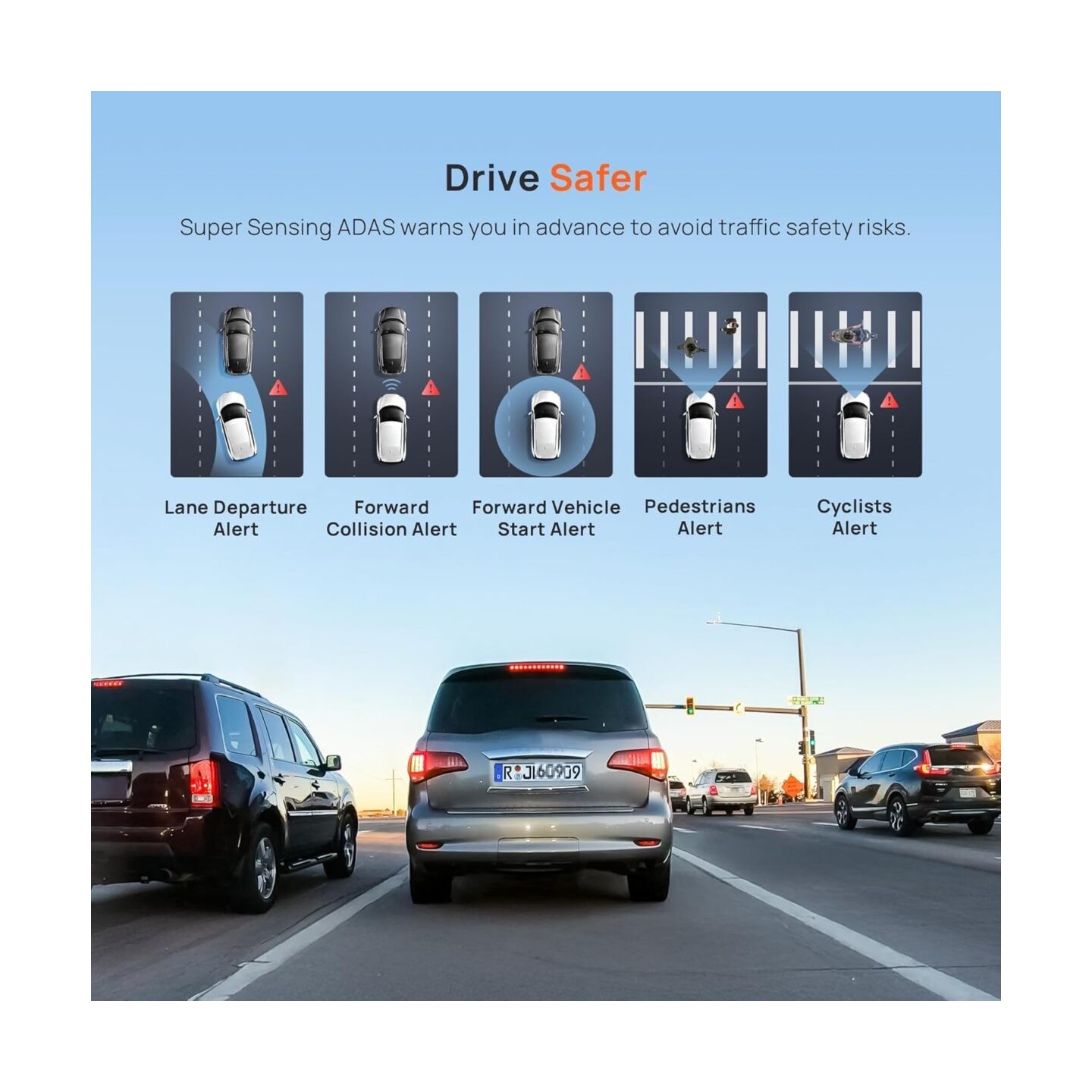 70mai A800SE-1 Front & Rear Dash Cam 4k w. 3inch screen set w. Rearview Cam - 2160p 140FOV — Buy in Cyprus with Fast Delivery