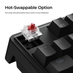 Keychron C3 Pro (C3PX-H1) QMK VIA Red Switch 8K 80% US RGB (Boxed) — Buy in Cyprus with Fast Delivery