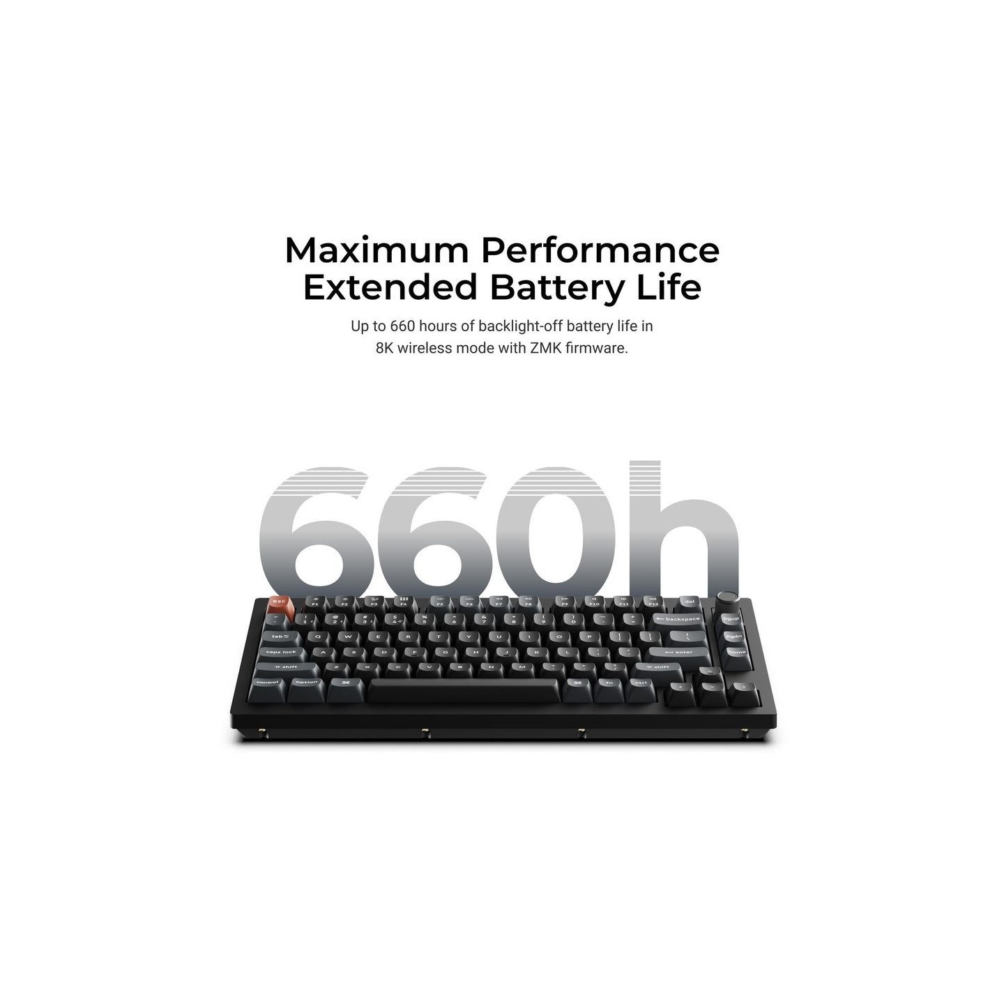 Keychron V1 Ultra V1U-D3 8K Wireless 75% Mechanical Keyboard Brown Switch RGB US (Boxed) — Buy in Cyprus with Fast Delivery