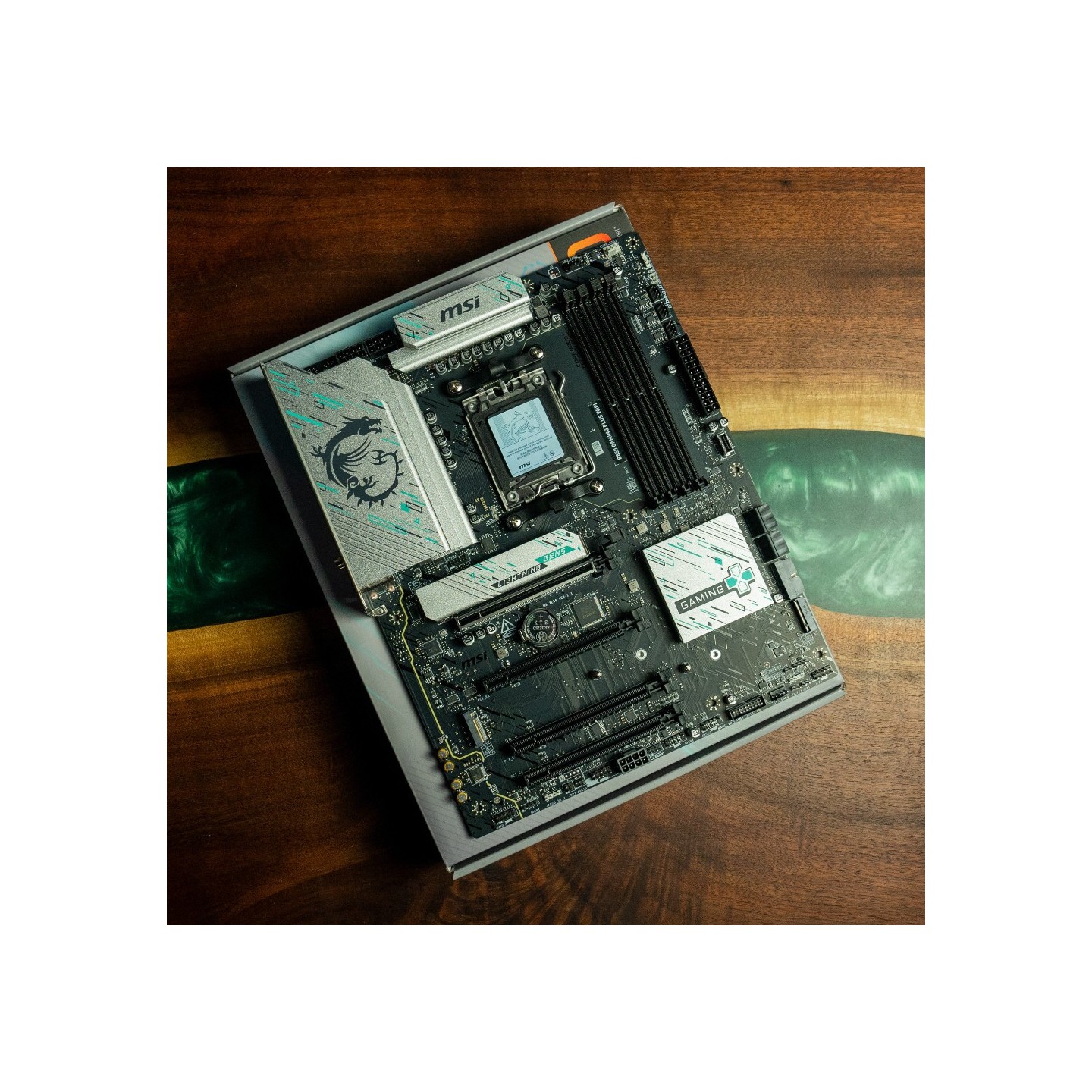 MSI B850 GAMING PLUS WIFI - AM5 ATX Motherboard - PCIe 5.0, DDR5, Wi-Fi 7, 5G LAN, 256GB RAM Support (Boxed)