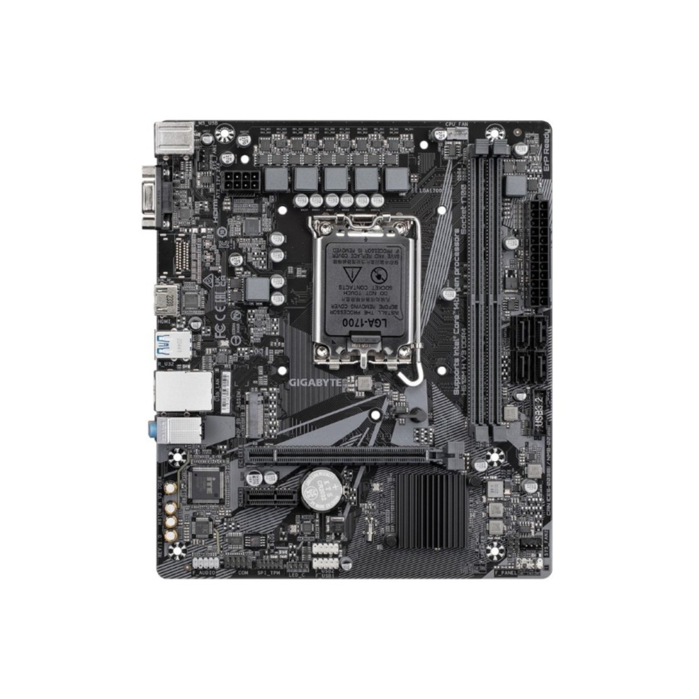 Gigabyte GA-H610M H V3 LGA1700 Micro-ATX DDR4 Motherboard 64GB (Boxed) — Buy in Cyprus with Fast Delivery