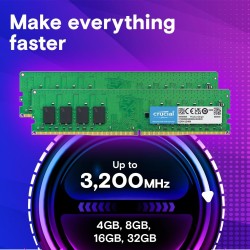 Crucial 32GB Kit (2x16GB) DDR4-3200 UDIMM CT2K16G4DFRA32A (Boxed) — Buy in Cyprus with Fast Delivery