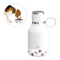 Asobu - Dog Bowl - Edelstahlflasche mit Hundenapf 1 Liter Wei — Buy in Cyprus with Fast Delivery