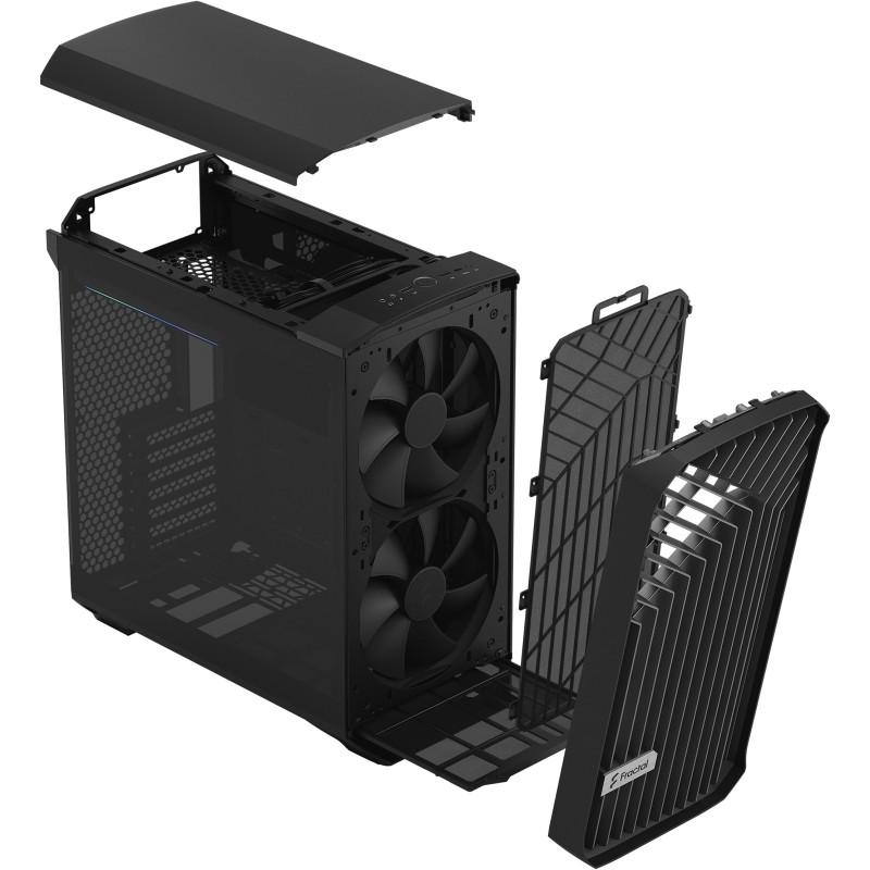 Buy Fractal Design Torrent Compact - Mid-Tower PC Case - Black, Tempered Glass, ... in Cyprus, Nicosia, Limassol, Larnaka, Pafos
