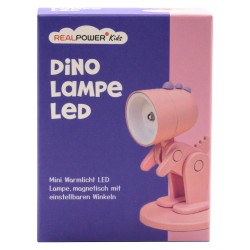 RealPower LED-Tier Taschenlampe Pink dino mit Sockel — Buy in Cyprus with Fast Delivery