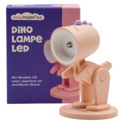 RealPower LED-Tier Taschenlampe Pink dino mit Sockel — Buy in Cyprus with Fast Delivery
