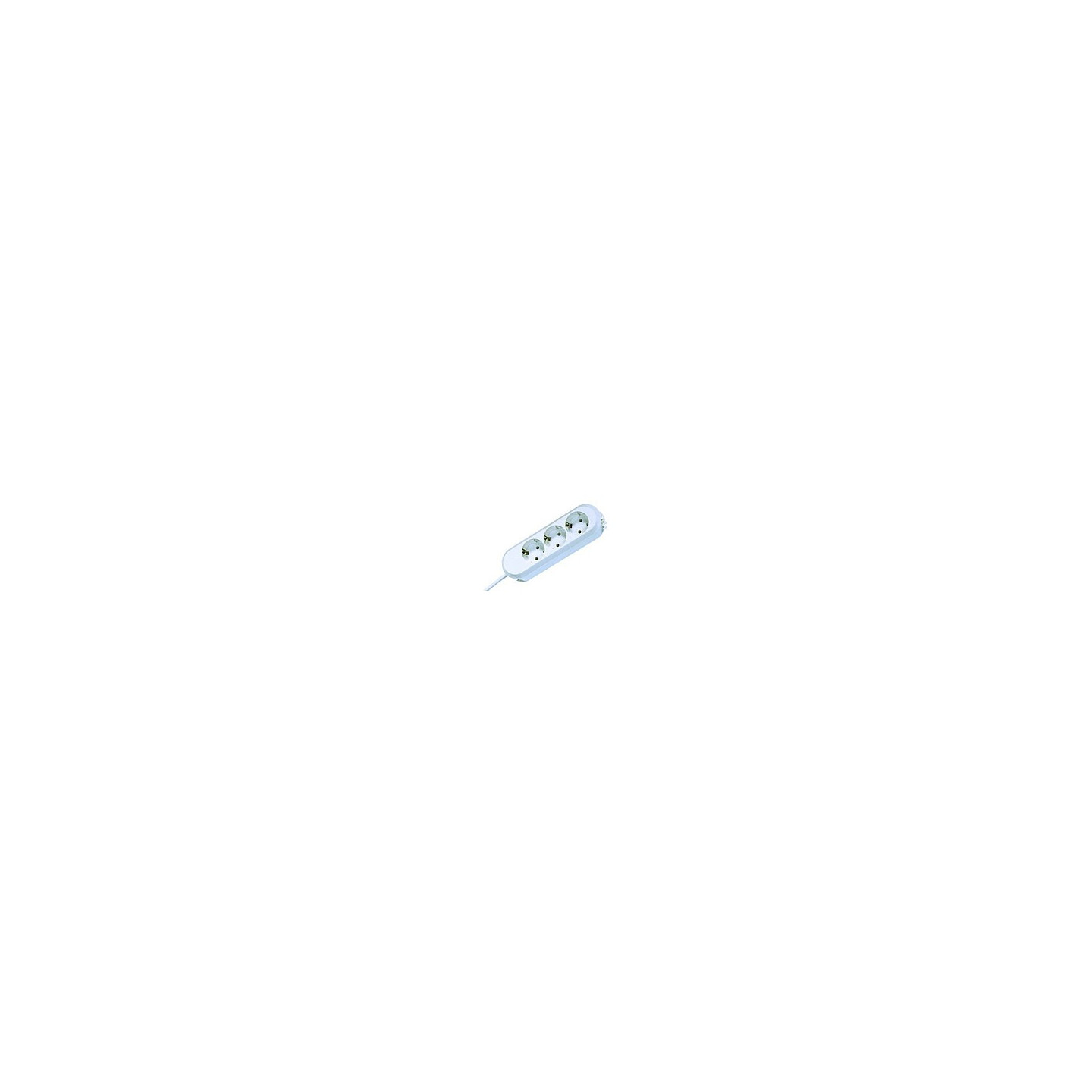 BACHMANN SMART Steckdosenleiste 3x Schutzkontakt genietet weiss 5m — Buy in Cyprus with Fast Delivery