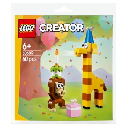 LEGO 30689 Creator Geburtstagspartytiere (Polybag) — Buy in Cyprus with Fast Delivery