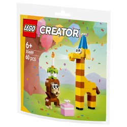 LEGO 30689 Creator Geburtstagspartytiere (Polybag) — Buy in Cyprus with Fast Delivery