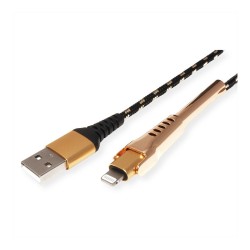 ROLINE GOLD USB 2.0 Sync- & Ladekabel 1m — Buy in Cyprus with Fast Delivery