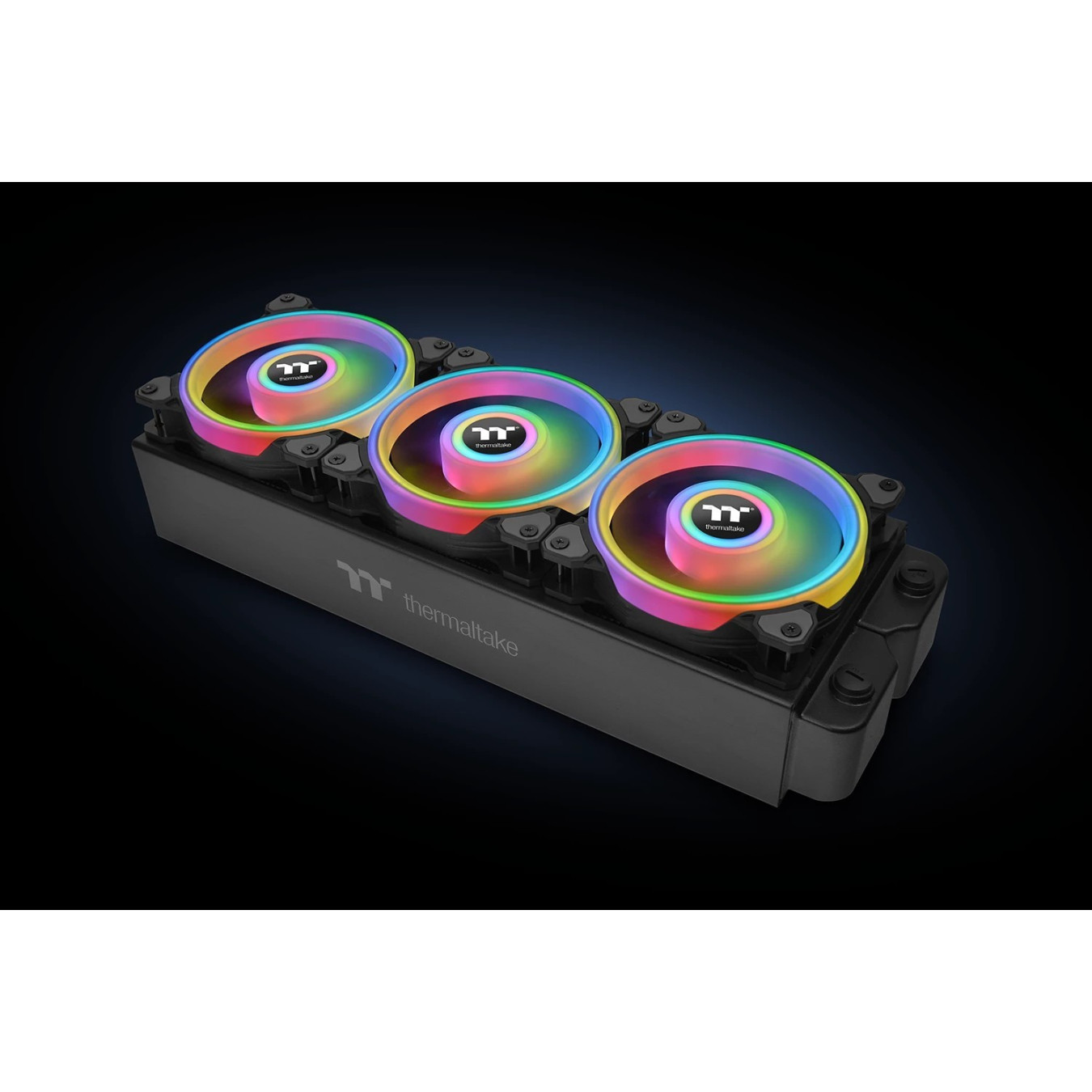 Thermaltake Riing Quad 12 RGB Radiator Fan - TT Premium Edition - Black, 120mm, 3-Pack — Buy in Cyprus with Fast Delivery
