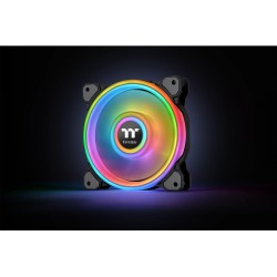 Buy Thermaltake Riing Quad 12 RGB Radiator Fan - TT Premium Edition - Black, 120... in Cyprus, Nicosia, Limassol, Larnaka, Pafos