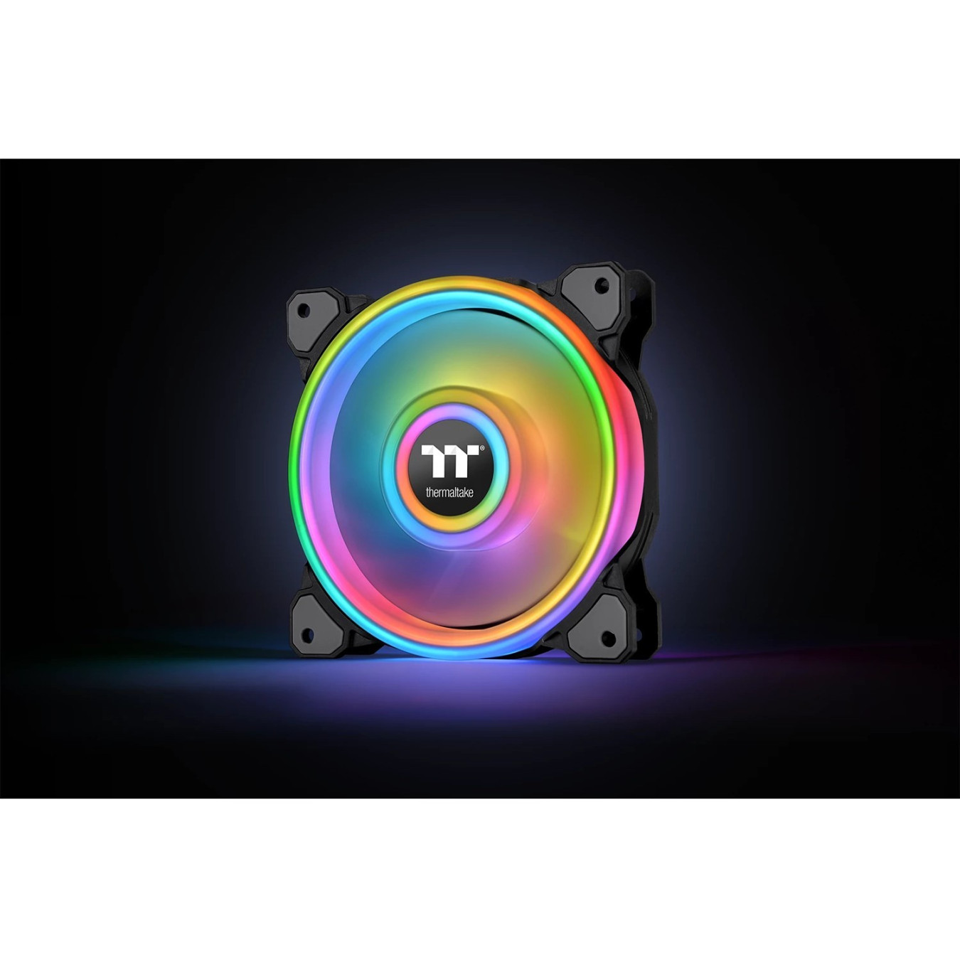 Thermaltake Riing Quad 12 RGB Radiator Fan - TT Premium Edition - Black, 120mm, 3-Pack — Buy in Cyprus with Fast Delivery