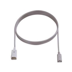 Bachmann. Verlängerung H05VV-F 3G1.00 3. 0m grau C14 C13 — Buy in Cyprus with Fast Delivery