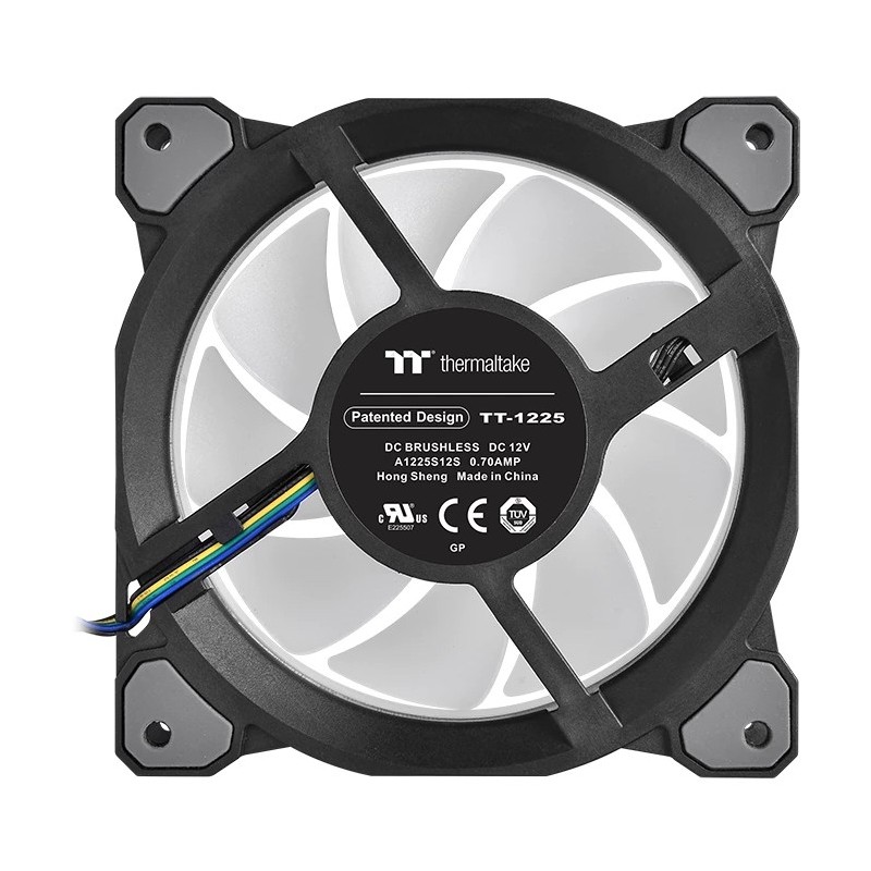 Buy Thermaltake Riing Quad 12 RGB Radiator Fan - TT Premium Edition - Black, 120... in Cyprus, Nicosia, Limassol, Larnaka, Pafos