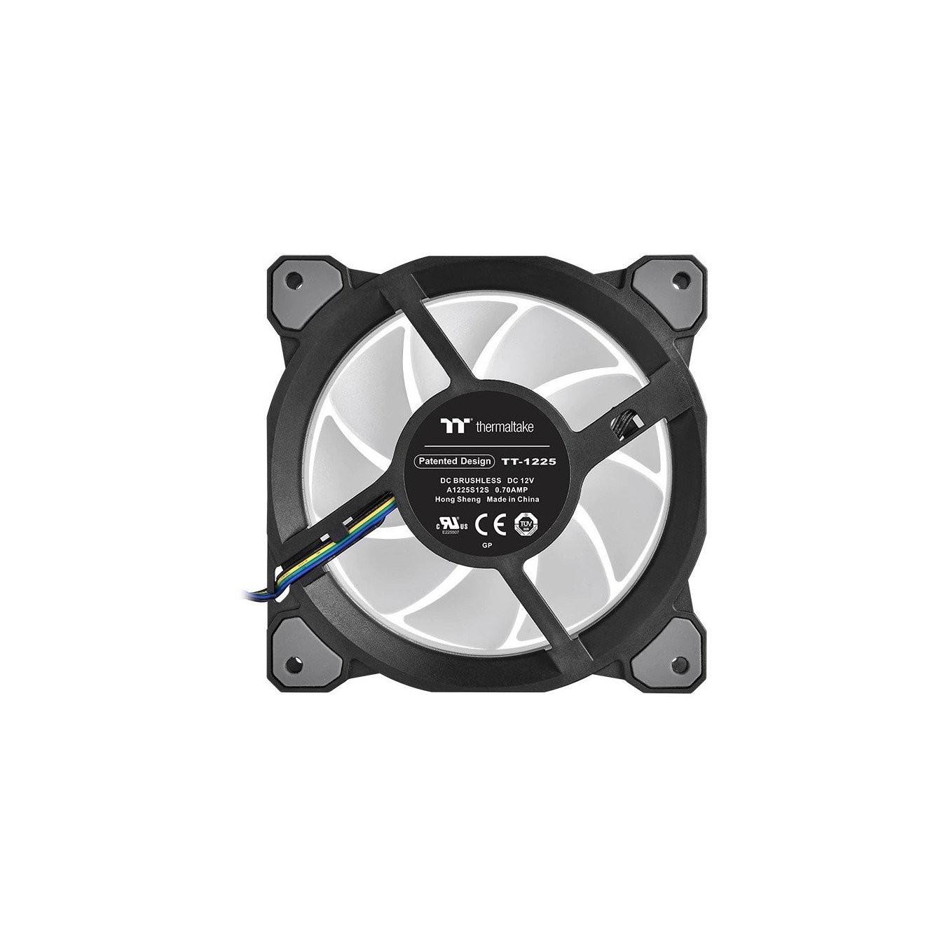 Thermaltake Riing Quad 12 RGB Radiator Fan - TT Premium Edition - Black, 120mm, 3-Pack — Buy in Cyprus with Fast Delivery