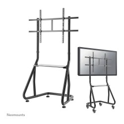 Mobiler Bodenständer für Flachbild-Fernseher bis 100' (254 cm) 100KG NS-M3800BLACK Neomounts