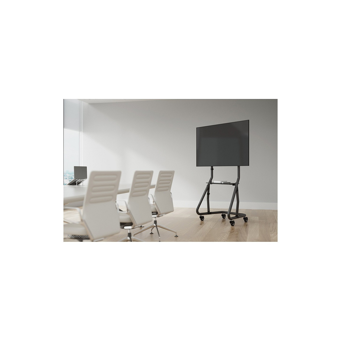 Mobiler Bodenständer für Flachbild-Fernseher bis 100' (254 cm) 100KG NS-M3800BLACK Neomounts