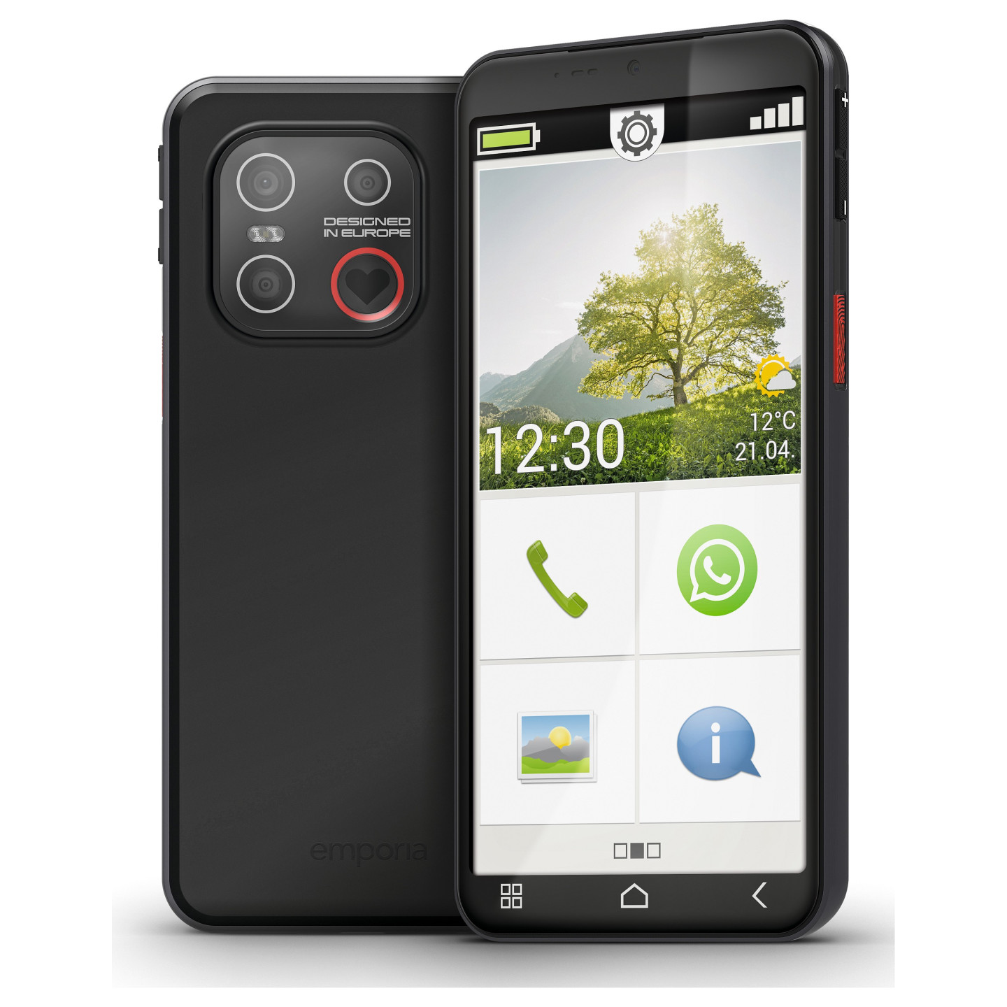 emporia SMART.7 lite 6RAM 128GB black — Buy in Cyprus with Fast Delivery