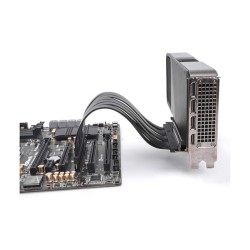 Riser Karte PCI Express 5.0 x16 Stecker zu x16 Slot mit Kabel 20 cm — Buy in Cyprus with Fast Delivery