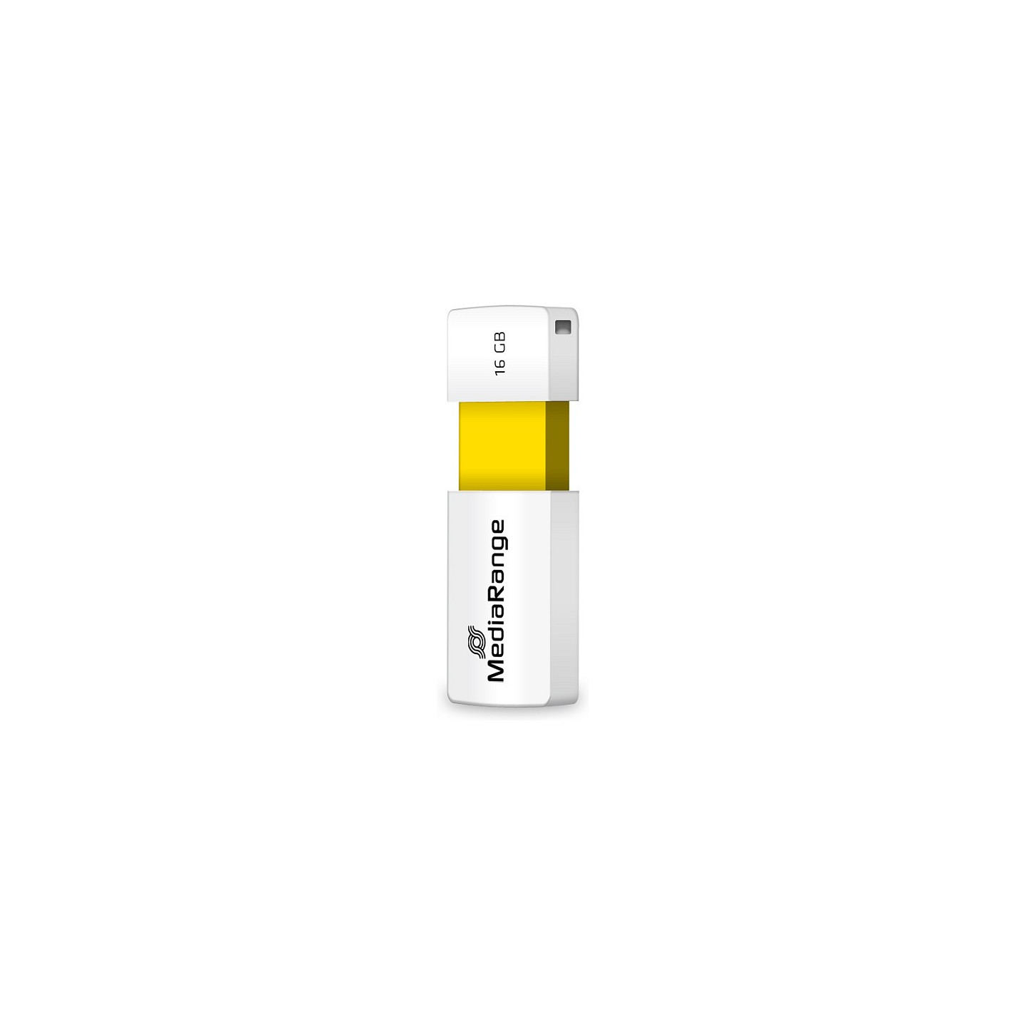 STICK MediaRange USB-Stick 16GB USB 2.0 Slider yellow — Buy in Cyprus with Fast Delivery