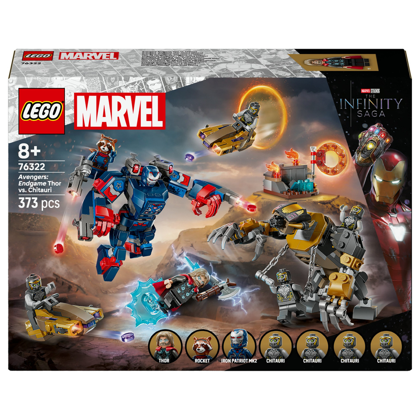 LEGO 76322 Marvel Super Heroes Avengers: Endgame Thor vs. Chitauri — Buy in Cyprus with Fast Delivery