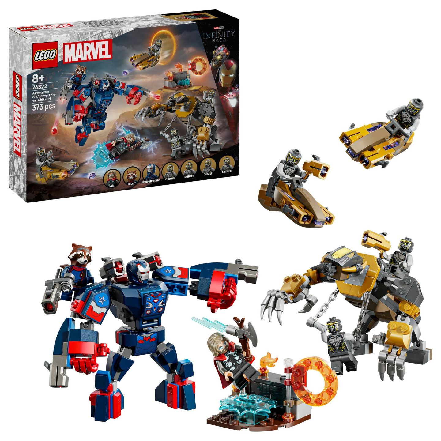 LEGO 76322 Marvel Super Heroes Avengers: Endgame Thor vs. Chitauri — Buy in Cyprus with Fast Delivery