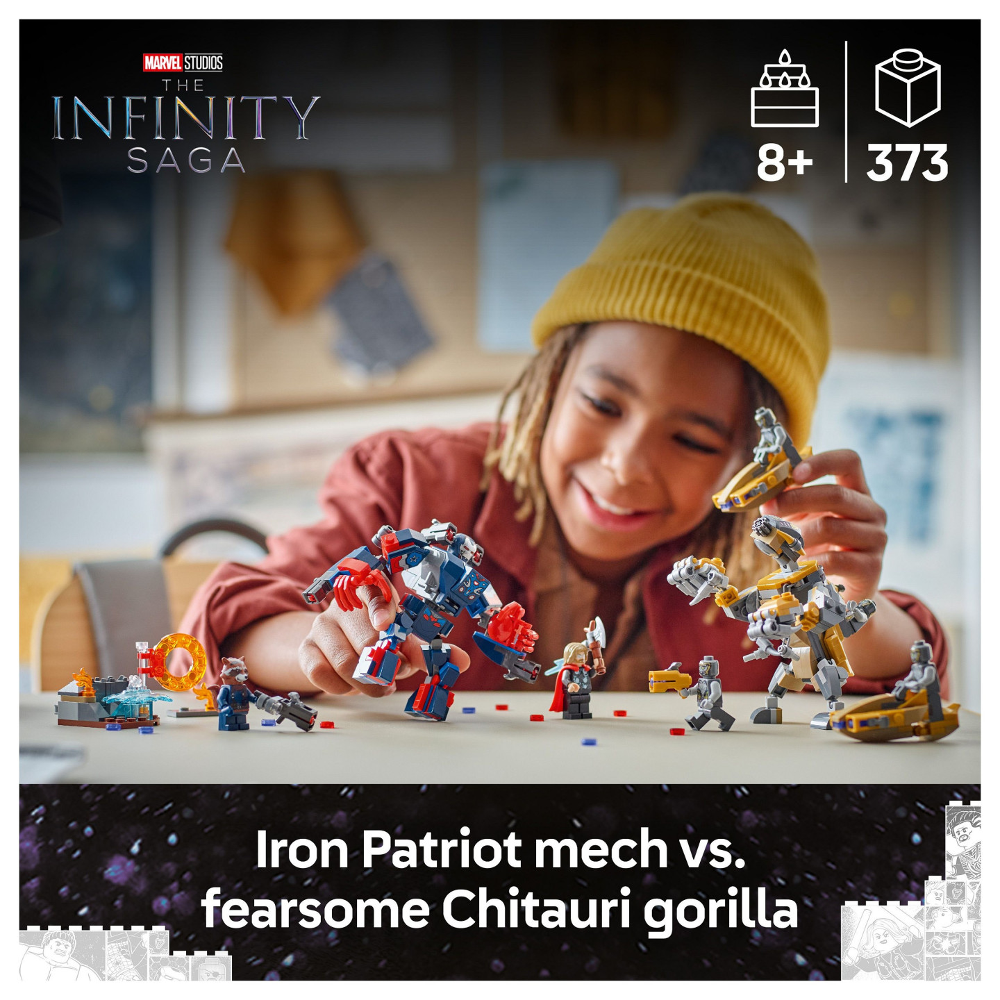 LEGO 76322 Marvel Super Heroes Avengers: Endgame Thor vs. Chitauri — Buy in Cyprus with Fast Delivery