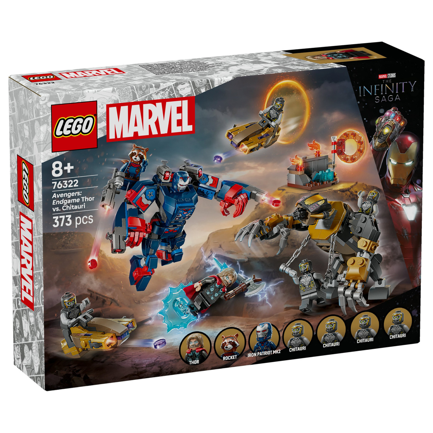 LEGO 76322 Marvel Super Heroes Avengers: Endgame Thor vs. Chitauri — Buy in Cyprus with Fast Delivery