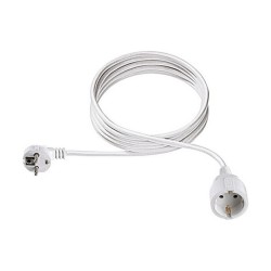 BACHMANN Schutzkontakt-Verlngerungskabel 230VAC neutral verpackt weiss 2m — Buy in Cyprus with Fast Delivery