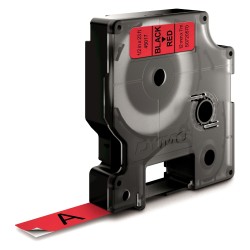 Dymo LabelWriter - D1 Etiketten Selbstklebend - 12 mm x 7 m - Schwarz auf Rot - (S0720570) — Buy in Cyprus with Fast Delivery