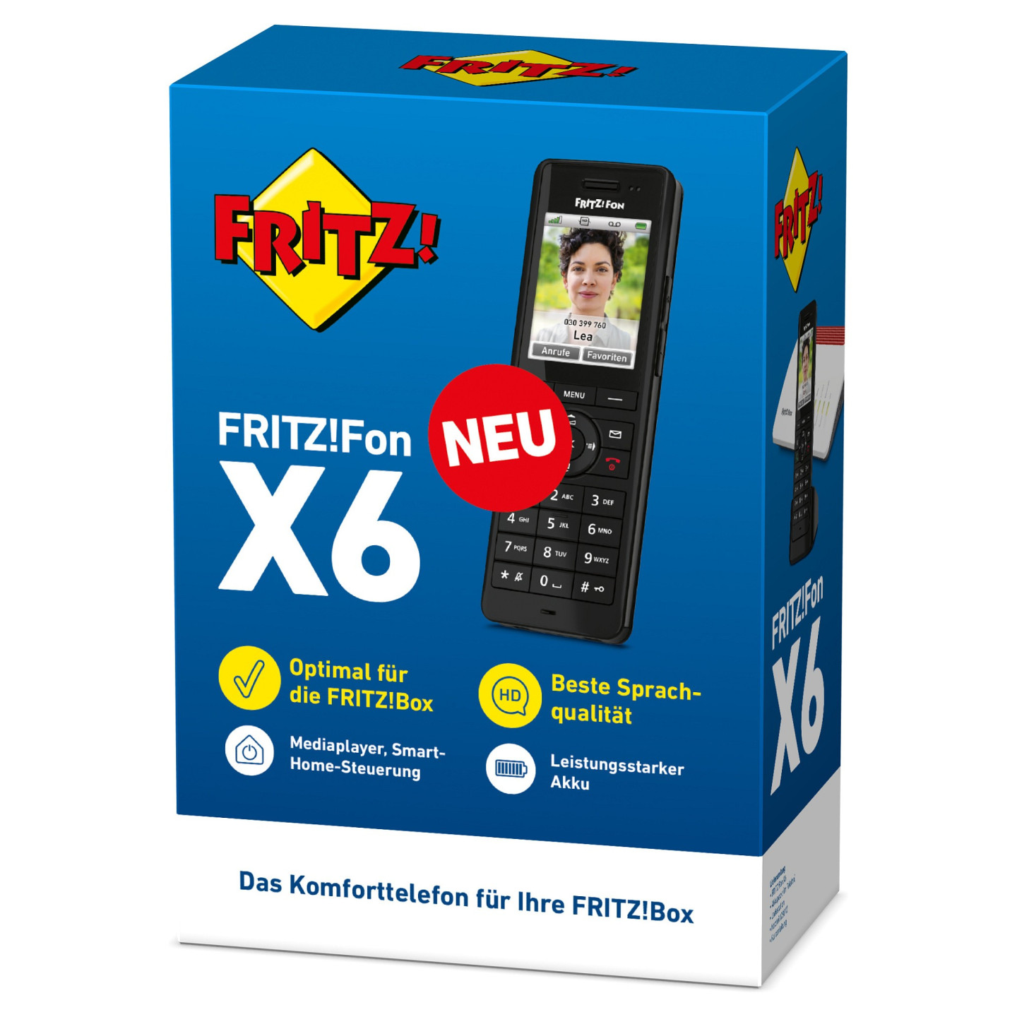 AVM FRITZ!Fon X6 schwarz — Buy in Cyprus with Fast Delivery