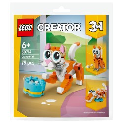 LEGO 30714 Creator 3-in-1 Orange Katze (Polybag) — Buy in Cyprus with Fast Delivery