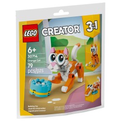LEGO 30714 Creator 3-in-1 Orange Katze (Polybag) — Buy in Cyprus with Fast Delivery