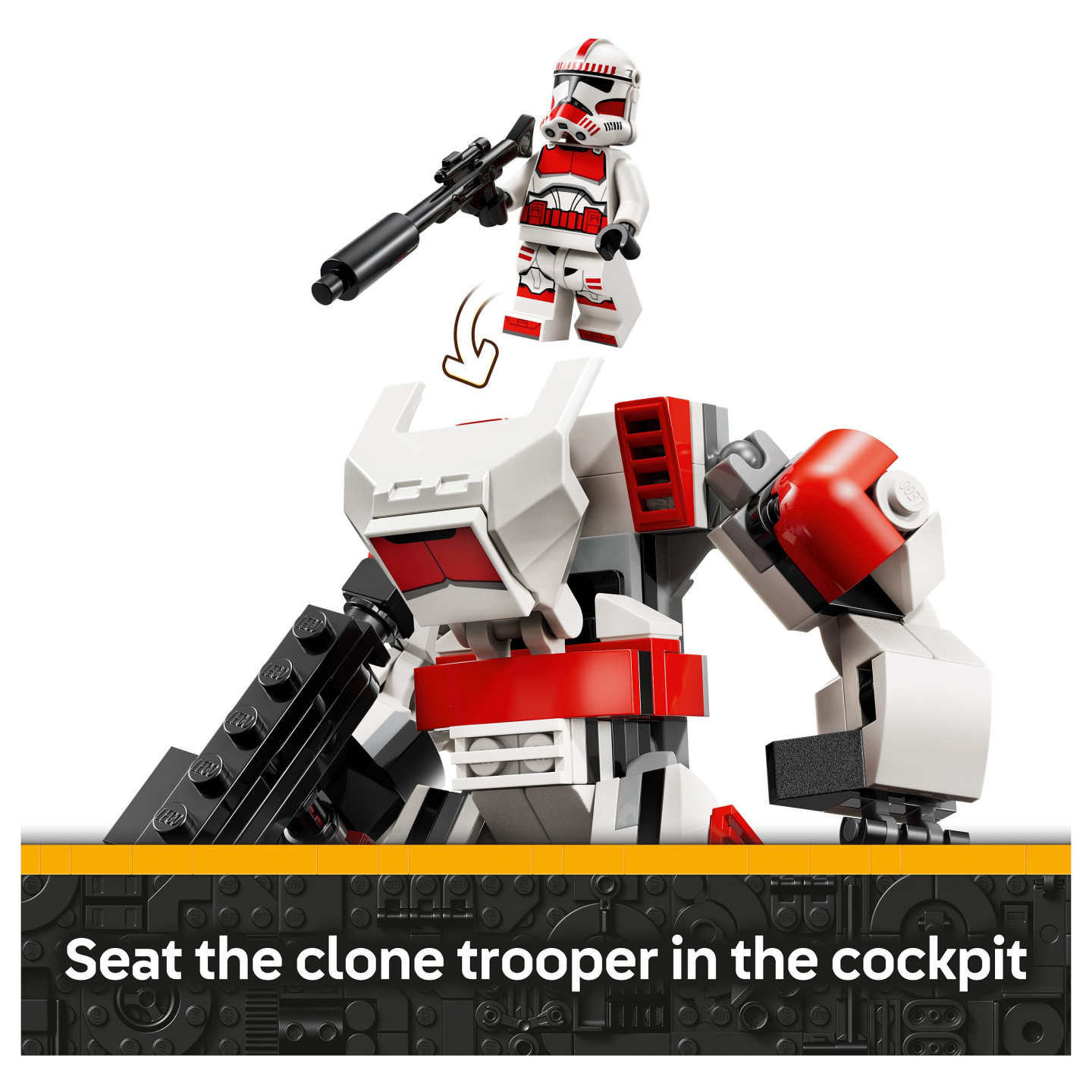LEGO 75448 Star Wars Klon-Schocktruppen Mech — Buy in Cyprus with Fast Delivery