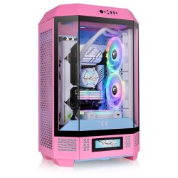 Buy Thermaltake Tower 300 Bubble Pink - Micro-ITX Tempered Glass PC Case - Pink in Cyprus, Nicosia, Limassol, Larnaka, Pafos