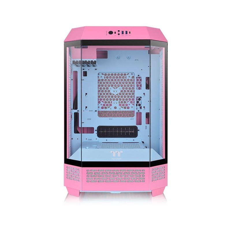 Buy Thermaltake Tower 300 Bubble Pink - Micro-ITX Tempered Glass PC Case - Pink in Cyprus, Nicosia, Limassol, Larnaka, Pafos